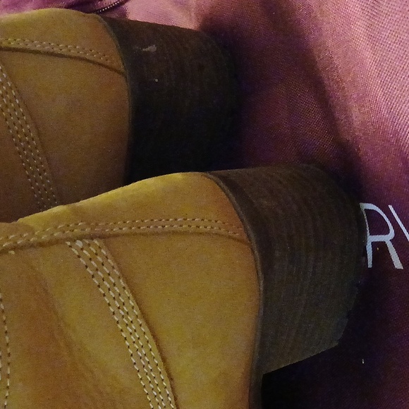 Women's Tan Lace-Up Ankle Boots Leather 8 Artisan Yessica - Picture 3 of 9